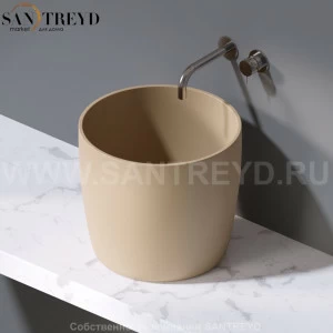 L106.131 Накладная раковина на столешницу  овальная A. e T. Italia PILLAR