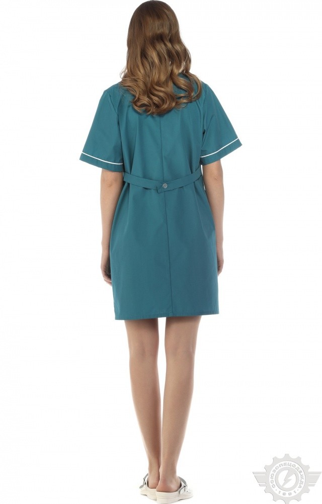 63252 Халат "Бриз" женский  Одежда для обслуживающего персонала  размер 60/170-176 Спецодежда  - Вид №7