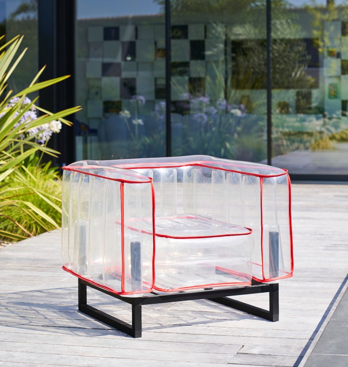 MOJOW Садовая мебель и журнальный столик Yomi Style Красный SY2FYP081CYP081TBYKEKOCN01TR - Вид №2