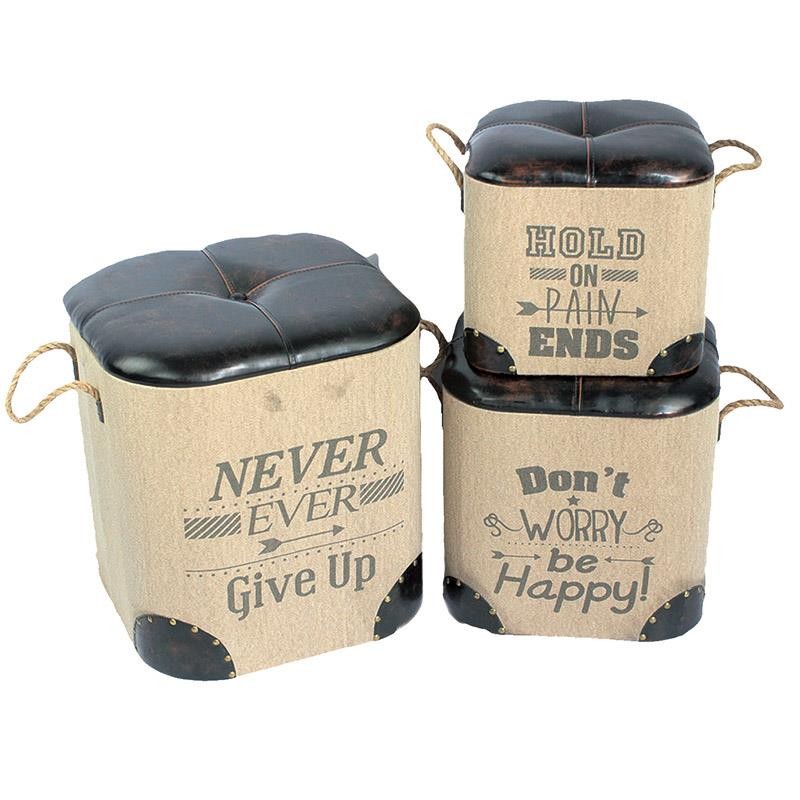 3850491.0001 ПУФ-БОКС, НАБОР 3ШТ TO4ROOMS 