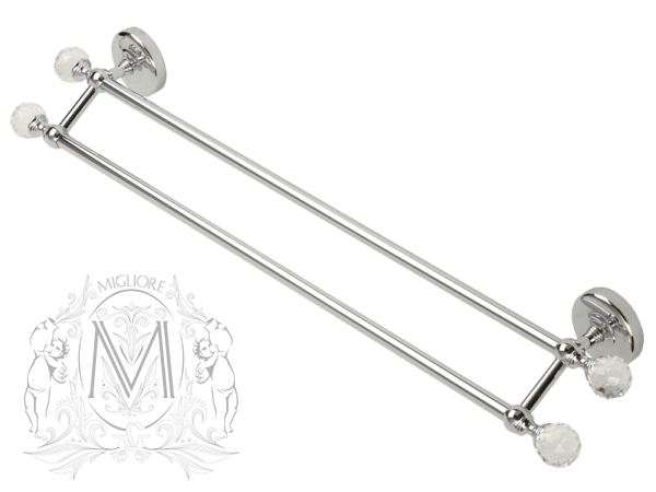 Полотенцедержатель двойной MIGLIORE Amerida ML.AMR-60.423.BR бронза 60 см  - Вид №2