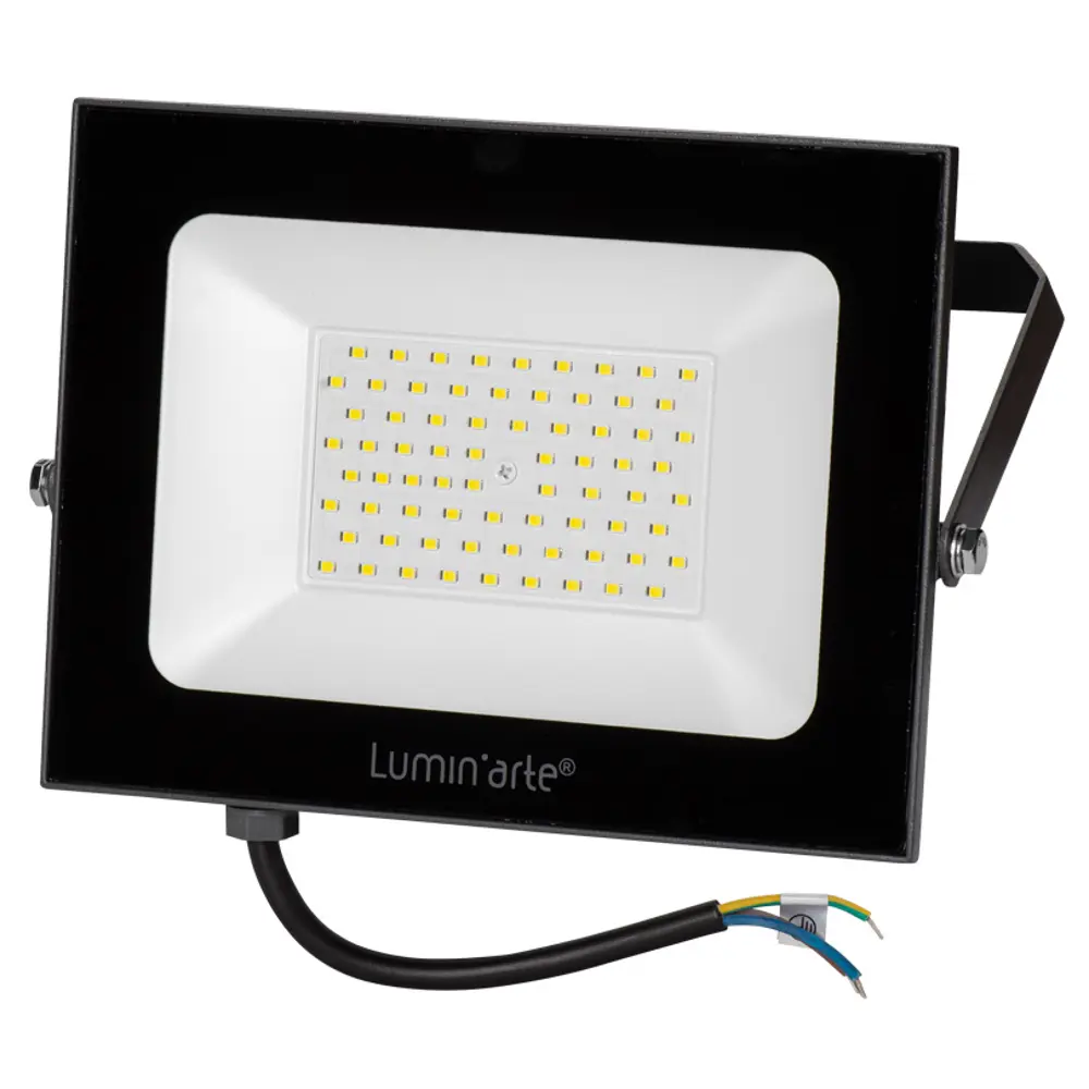 Прожектор светодиодный уличный Luminarte 100 Вт 5700K IP65 холодный белый свет 83830075 STLM-2179541 LUMIN ARTE 