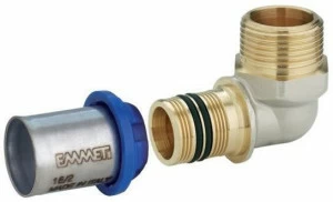 EMMETI Пресс-фитинги для воды Gerpex/gaspex - sistemi distribuzione acqua e gas