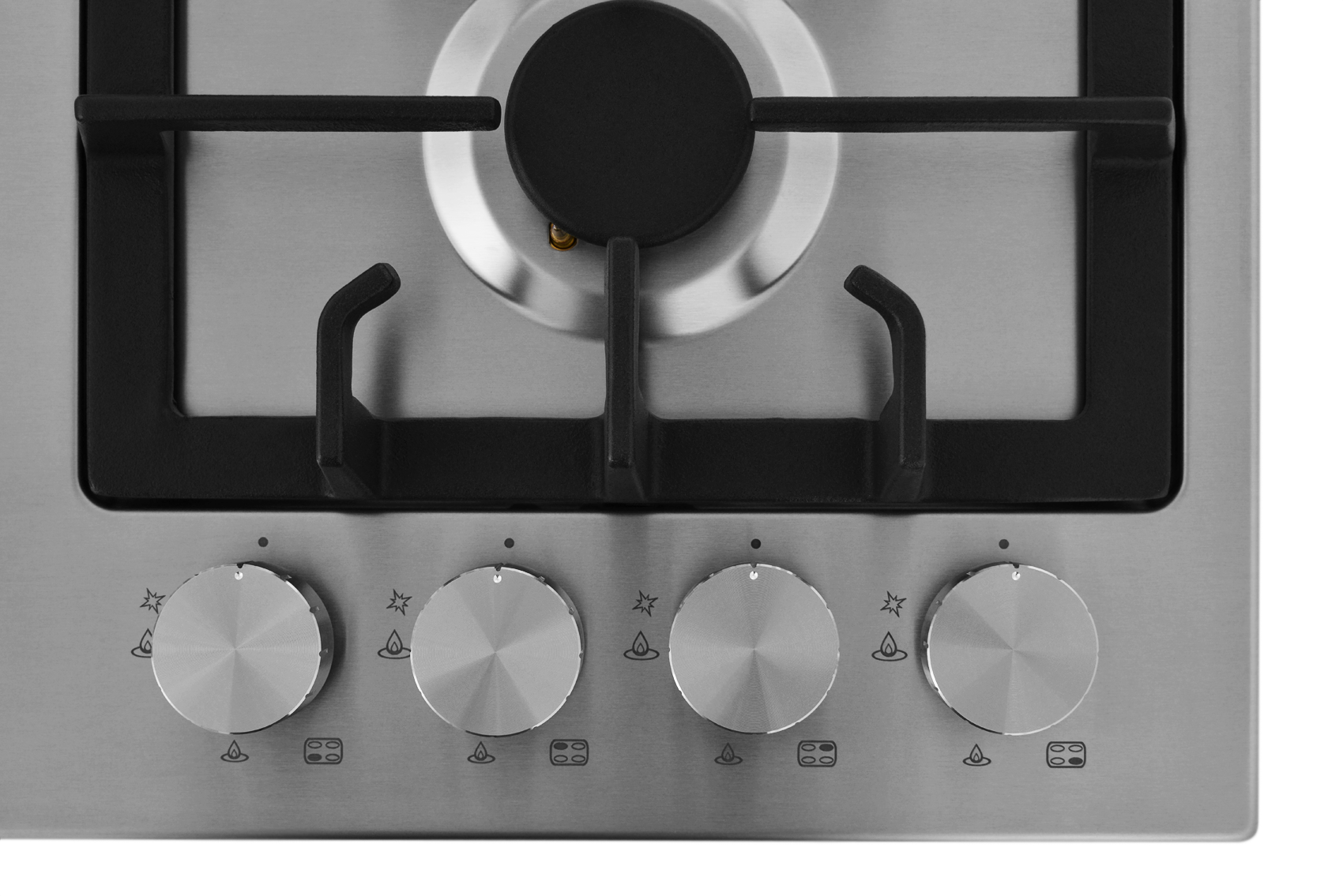 5361942 Газовая варочная поверхность ZUGEL ZGH601X STDN-0098263 - Вид №8