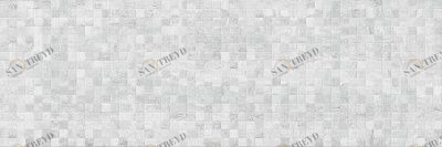 Glossy Плитка настенная мозаика серый 60112 20х60 Laparet 