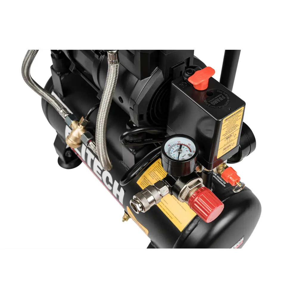 Компрессор сетевой поршневой безмасляный Elitech HD ACF 200-8S, 8 л 200 л/мин STLM-2167427 - Вид №5