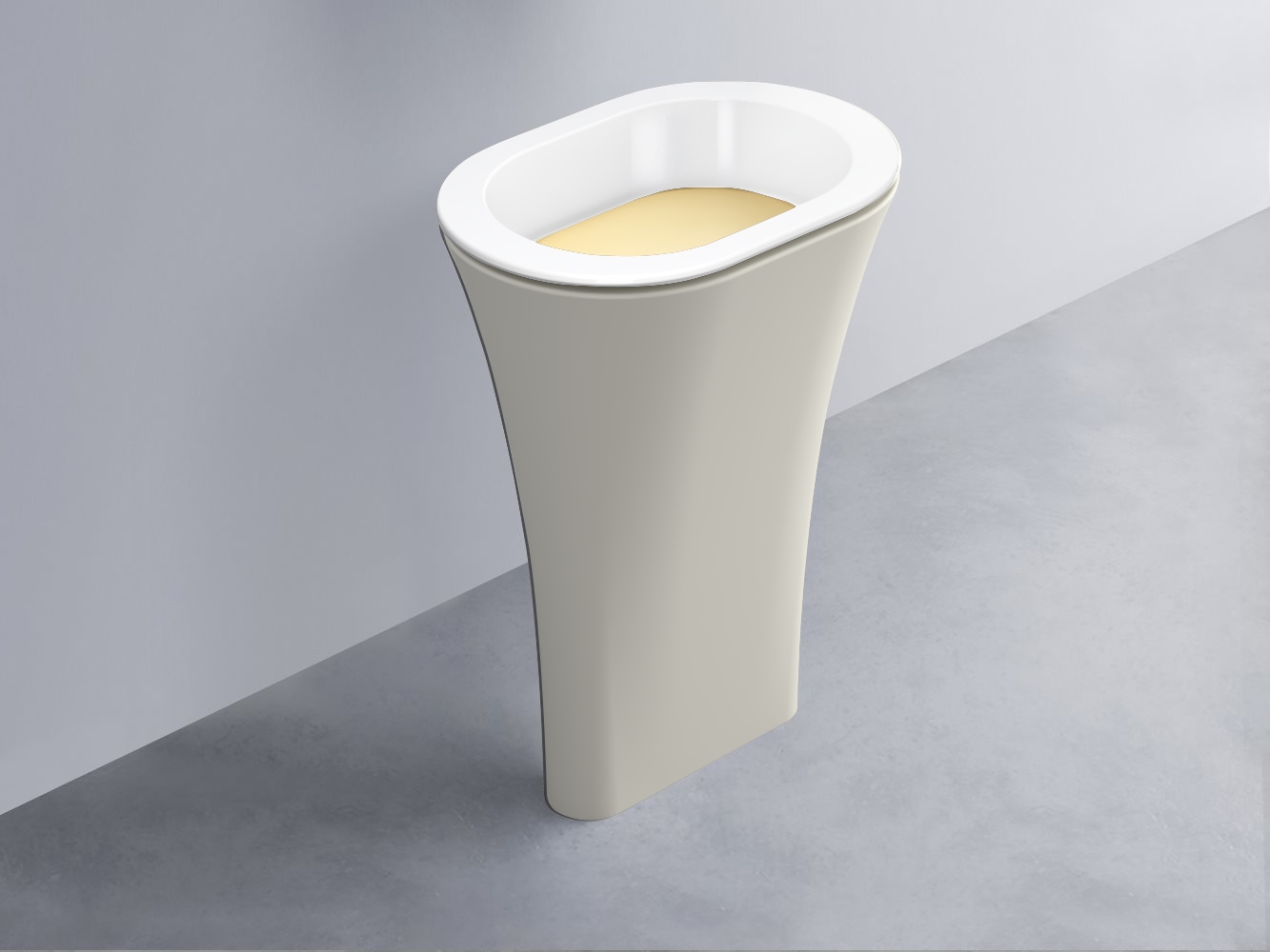 AMLA65-BL+AMPILO-CN+AMCOLO-TL Раковина Amedeo Ovale отдельностоящая cielo Enjoy + Amedeo Ceramica Cielo