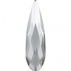 2304 Страз клеевой Crystal 10 х 2.8 мм кристалл в пакете белый (crystal 001) Сваровски