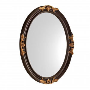 245OV 3SC Paris Oval Mirror Silk White Matt Classico