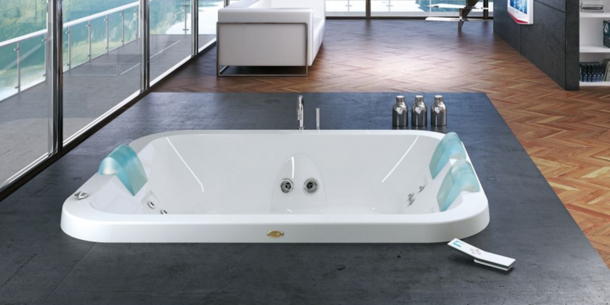 Ванна с гидромассажем "HYDRO BASE" Aquasoul Extra встроенная 9443-579 Jacuzzi 9443579 - Вид №2
