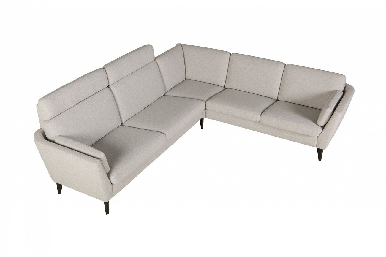 Диван Mynta угловой светло-серый SITS ДИЗАЙНЕРСКИЕ, MYNTA 192203 Серый  - Вид №3