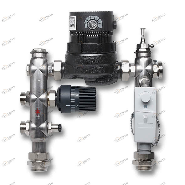 1VTPRG1E SANHA VT-PRG1E Регулирующая станция с цирк-ным насосом  мм 