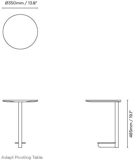 Ross Gardam Сервиз круглый стол в мдф Adapt sun-id-1393808 - Вид №7