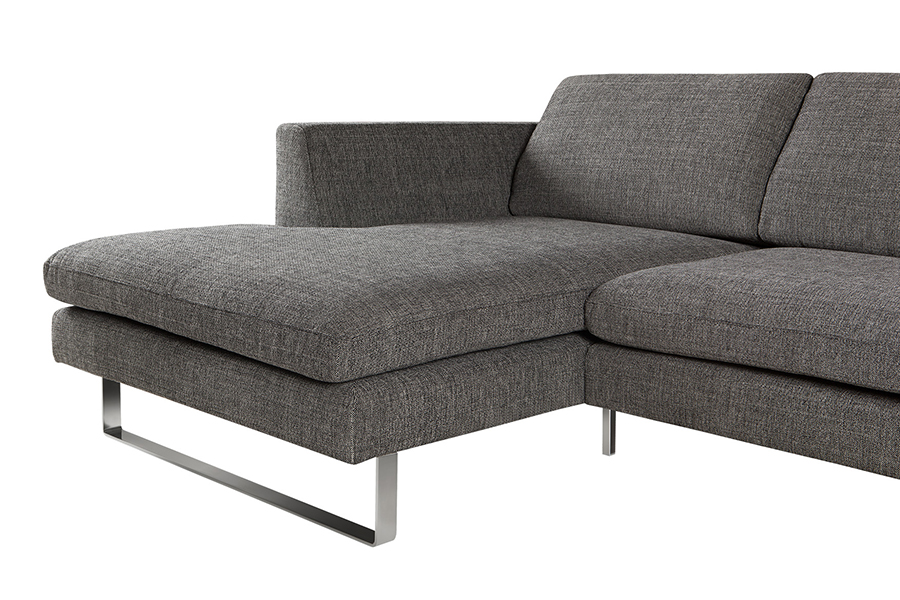 Угловой диван левый TOKYO черно-белый Sits S1661 - Вид №8