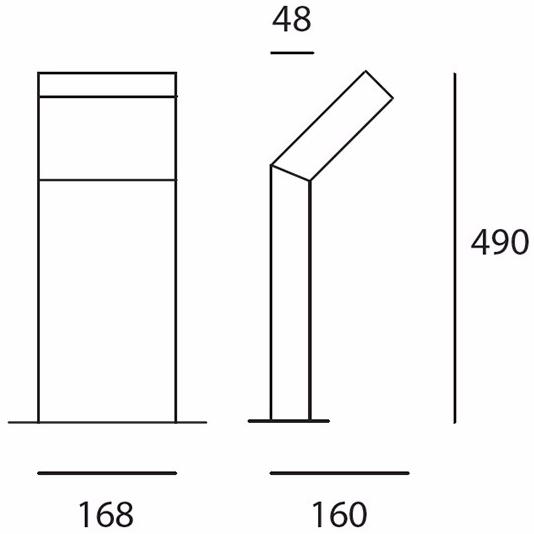Artemide Светодиодный алюминиевый столбик Chilone sun-id-1413642 - Вид №7