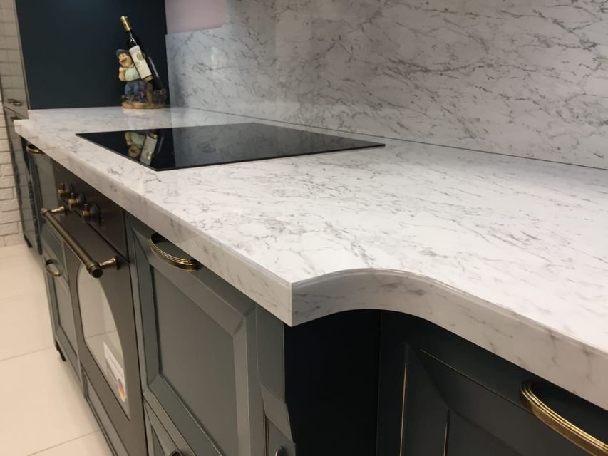 Столешницы для кухни - Каррара беллиссима LIGRON LIST374 1115 - Вид №6