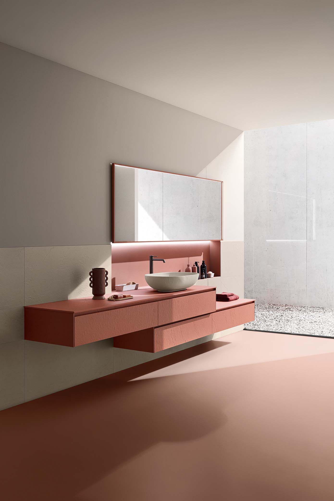 Мебель для ванной комнаты в Камнеblu® ARBLU Dress System ARCH-00013746 - Вид №3