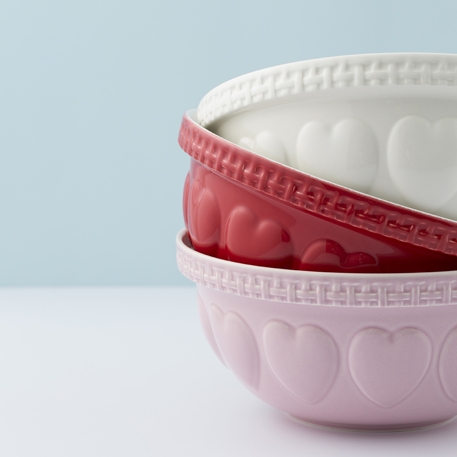 Миска Hearts 29 см красная Mason Cash 2006021 - Вид №7