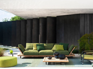 3-местный садовый диван