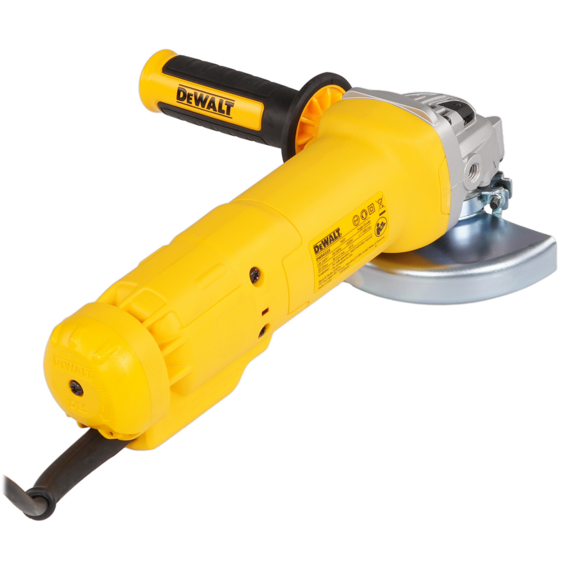 Углошлифовальная машина (УШМ) DeWalt DWE4235-IN 5496688 STDN-0034553 - Вид №1
