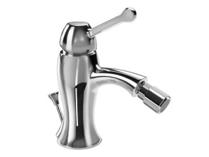 Однорычажный смеситель для биде с автоматическим сливом