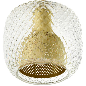 Стеклянный торшер