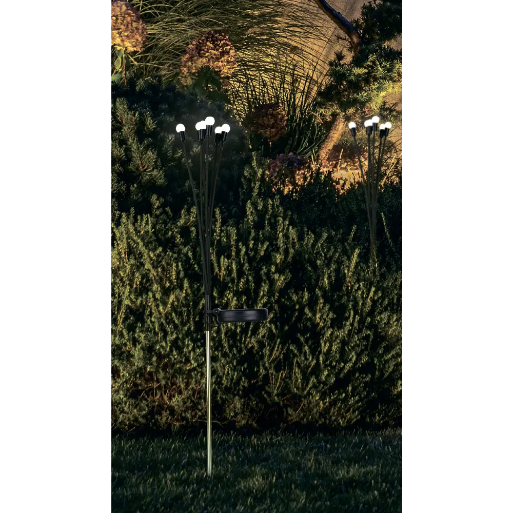 Светильник садовый Kreaforta Miedwie на солнечной батарее с датчиком освещенности 89386873 STLM-1572035 - Вид №9