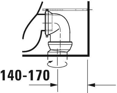 2183090000 Компакт унитаз с бачком Белый Duravit  Германия  - Вид №9