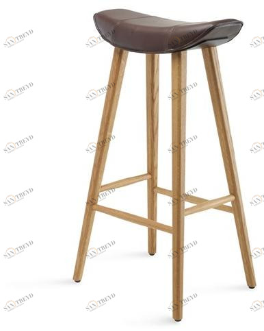 Freifrau Кожаный барный стул с подставкой для ног sun-id-1433775