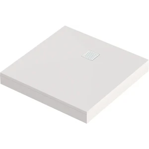 Душевой поддон Santreyd Marble из литьевого мрамора 100×100 см 89391634