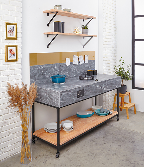 Столешницы для кухни - Оушен блэк LIGRON LIST314 1838 - Вид №5