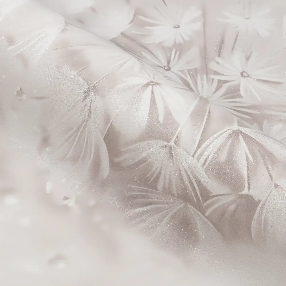 Обои флизелиновые Palitra Home Rosinka бежевые с растительным рисунком 1.06 м 89411622 STLM-1566282 - Вид №3