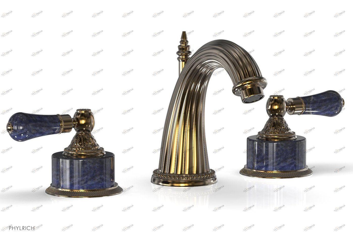 Смеситель для ванны VERSAILLES Phylrich  WL240-014 Antique Copper