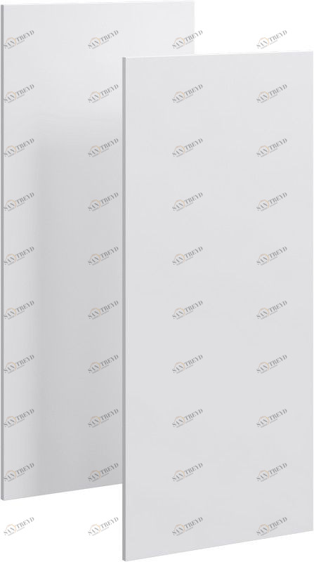 Mobi комплект дверей пенала, цвет белый, 35 см AQWELLA sun-id-277790