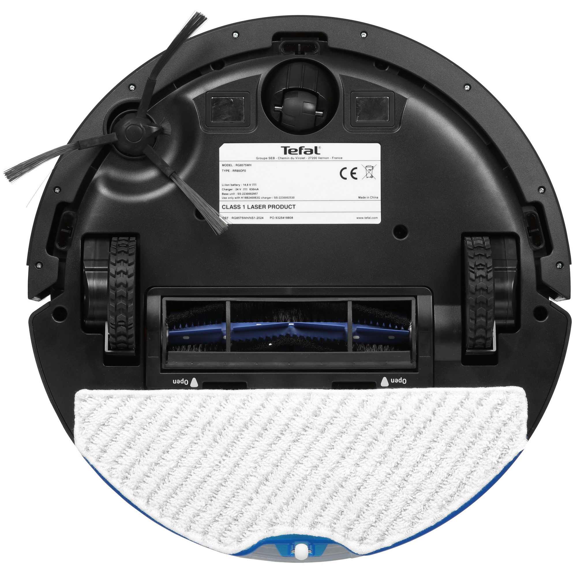 5466527 Робот-пылесос Tefal X-plorer Serie 75 S RG8575WH черный STDN-0031611 - Вид №3