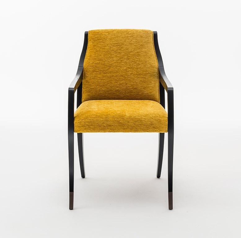 OAK Стул с обивкой и подлокотниками Milano collection Sc5033 - Вид №1