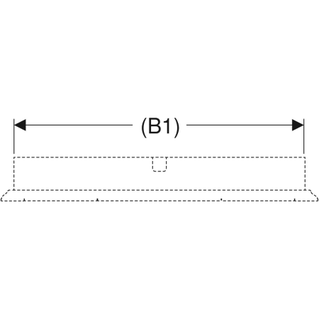 GEBERIT 461.464.00.1 Задняя стенка для монтажной коробки для зеркального шкафа Geberit ONE  - Вид №2