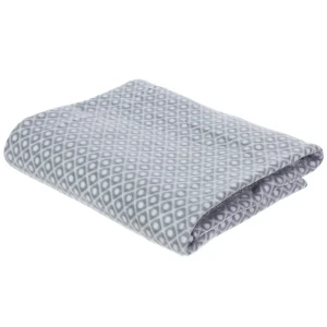 Плед флисовый «Play» 130х170 см цвет серый