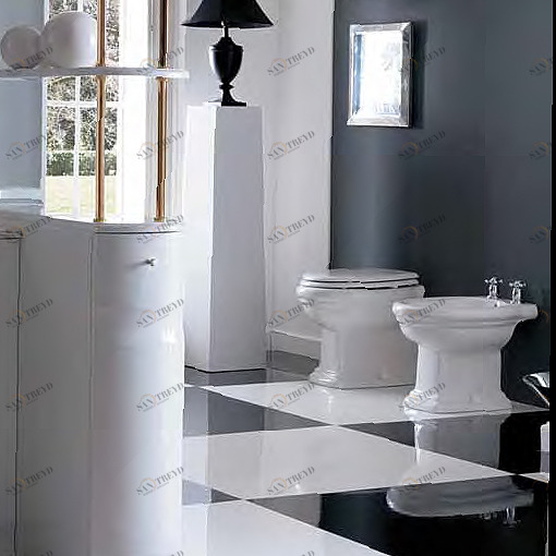 CERVAST Приставной унитаз напольный Белый Eurodesign Lord Италия