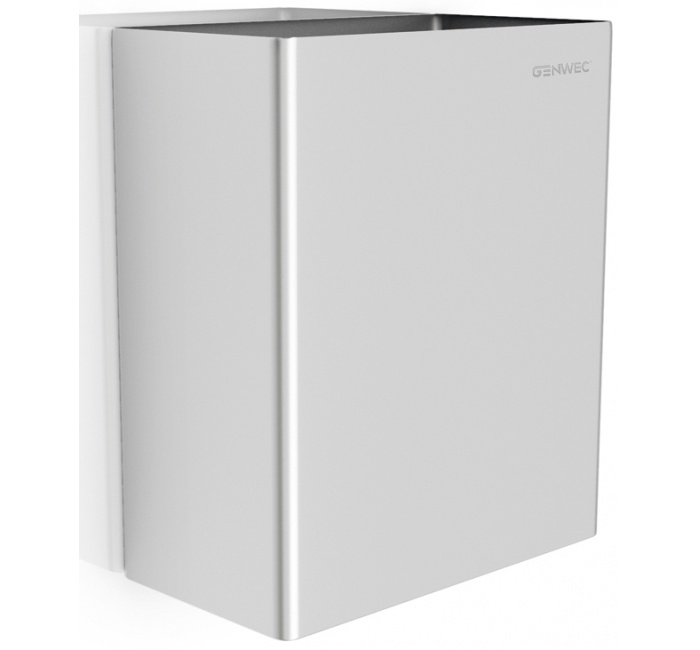 GW06 15 04 01 Genwec Настенный контейнер из нержавеющей стали Satin 304 для компрессов 