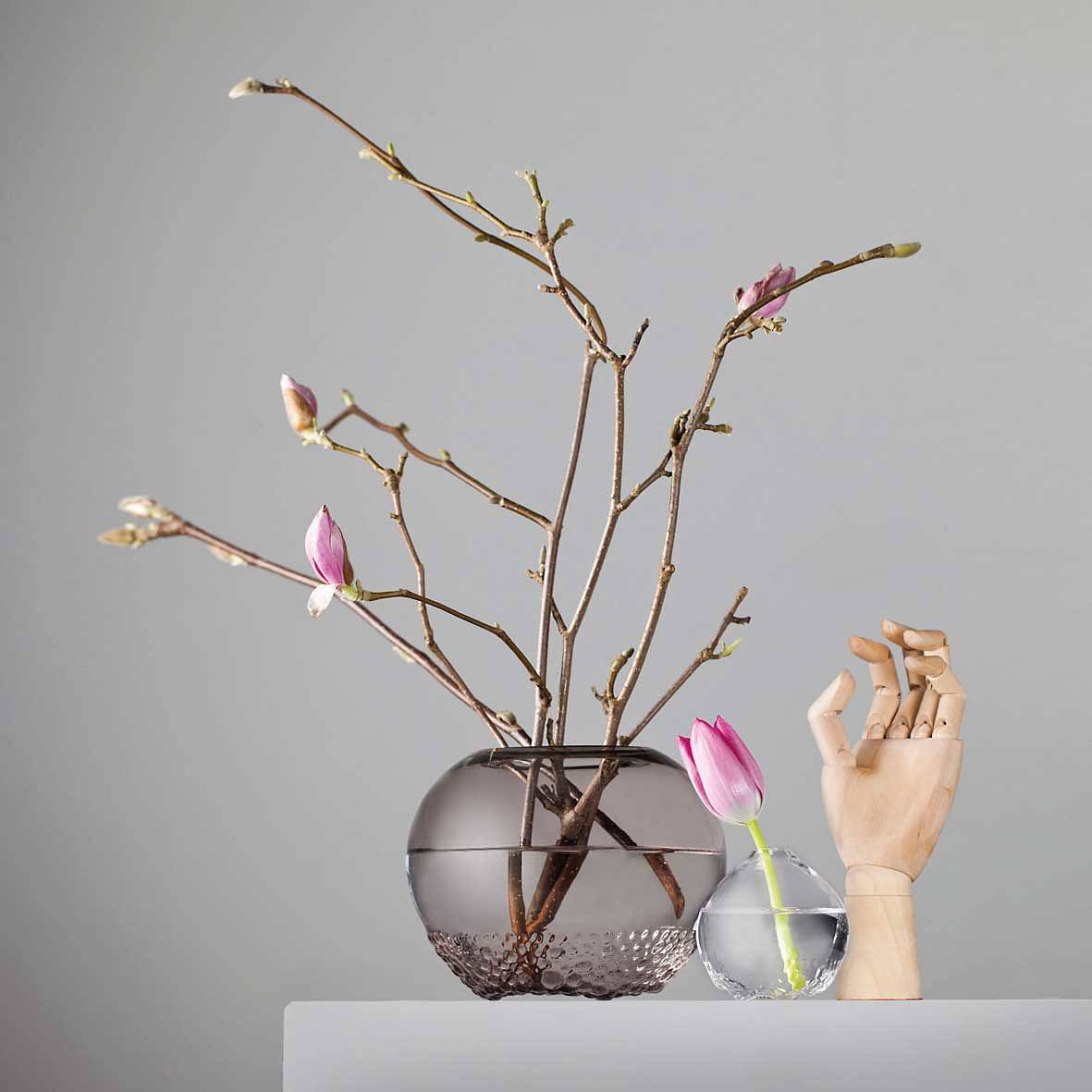 44128 Ваза из прозрачного хрусталя, 90 мм. Maleras  - Вид №3