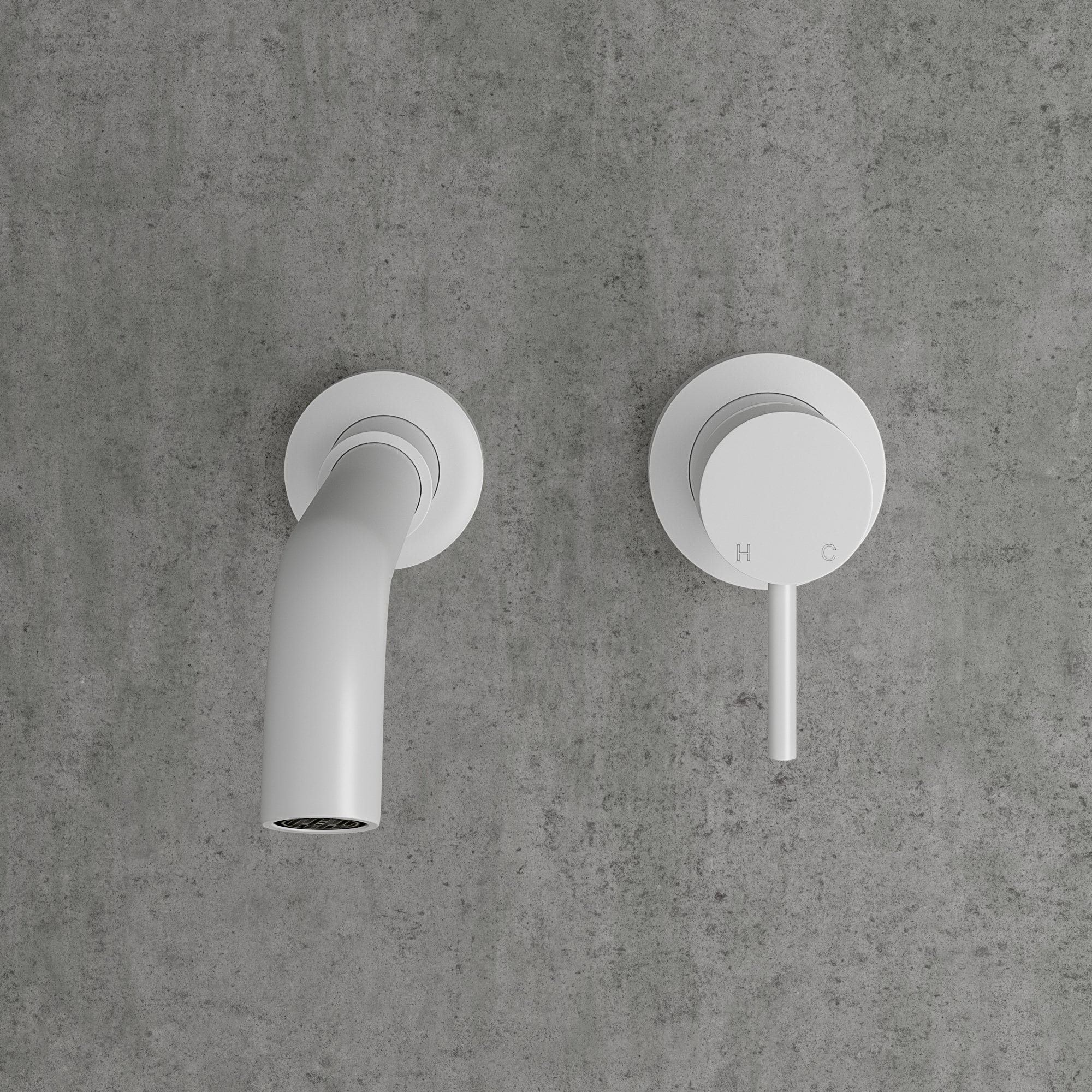 Однорычажный настенный смеситель для раковины с 2 отверстиями LUSSO Luxe ARCH-00103682 - Вид №10