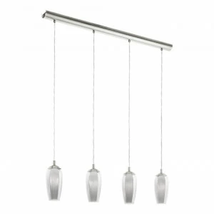 Подвесной светильник светодиодный серебро Farsala 96344 EGLO ДИЗАЙНЕРСКИЕ, ФЛОРИСТИКА 00-3889821 Серебро