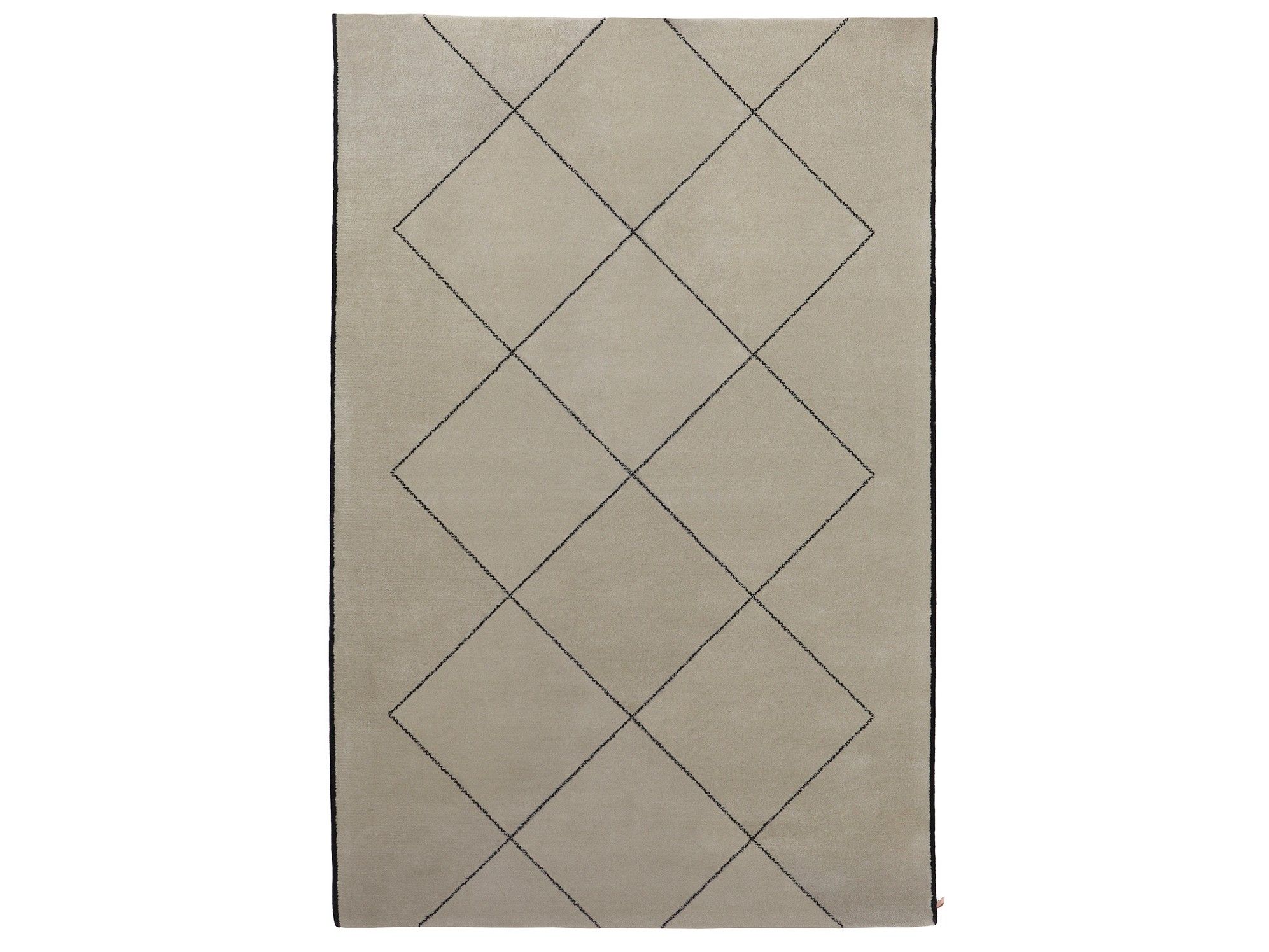 Прямоугольный ковер ручной работы из шерсти Porro загадки ARCH-00060078