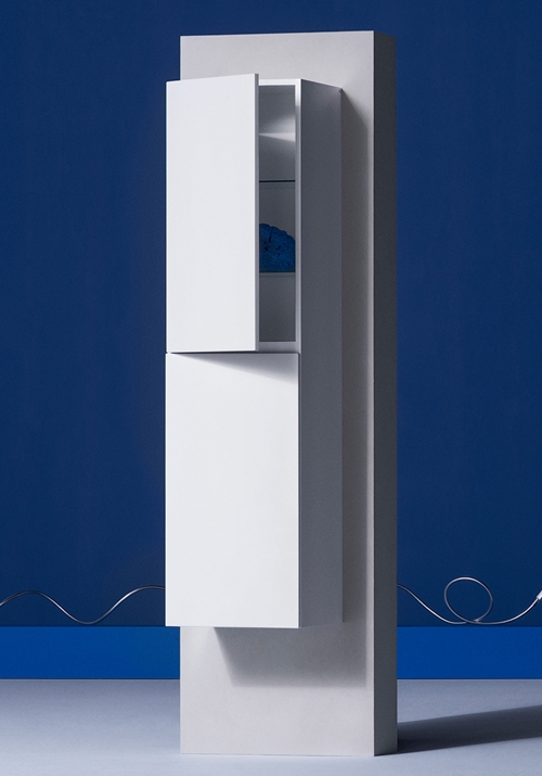 1390427 Высокий Шкаф Магазин Push Vitblank Hafa  Белый  - Вид №1