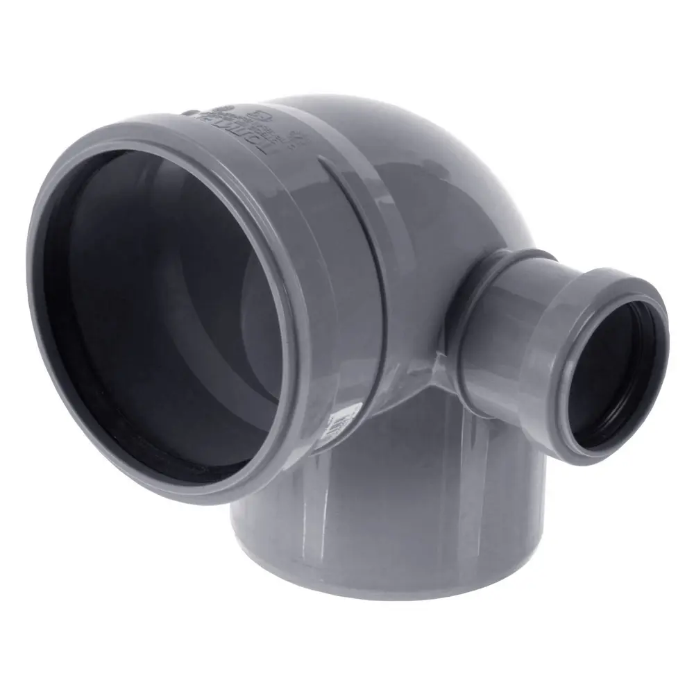 ПОЛИТЭК Отвод канализационный 110/50 мм правый 13921191 STLM-0004007