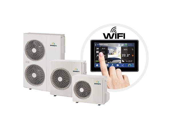 Жилой цельный тепловой насос с цифровым дисплеем управления EMMETI жилые и коммерческие тепловые насосы ARCH-00059823 - Вид №1