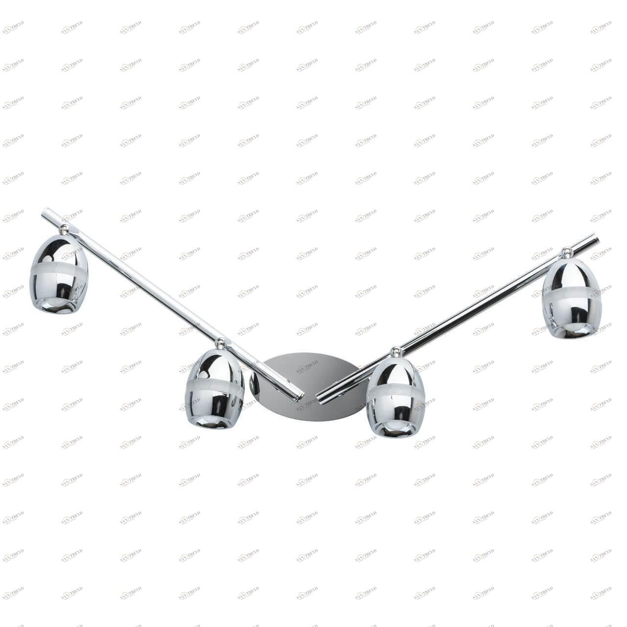 Светодиодный спот цвета хром De Markt "Этингер 6" 704023004 DE MARKT ЭТИНГЕР 6 00-3891272 Хром 