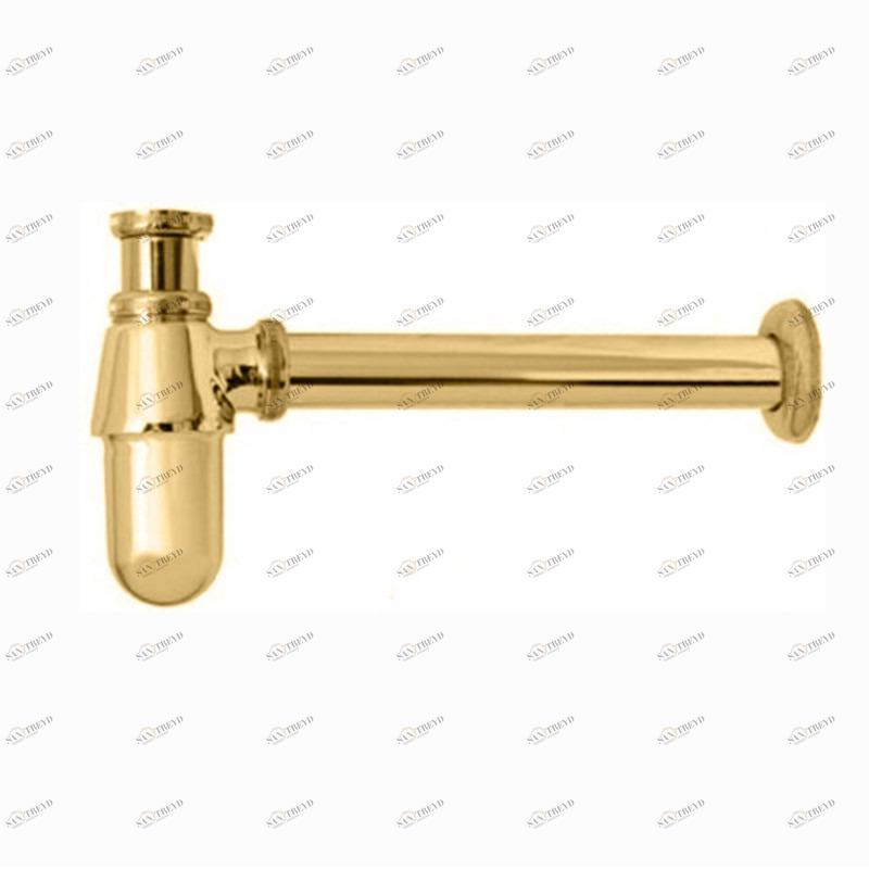 Сифон для раковины MIGLIORE ML.RIC-10.102.DO-золото, ø32 