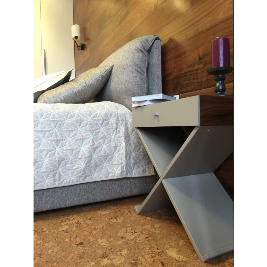 Тумба Bonn серая, орех BraginDesign BR0003 - Вид №1